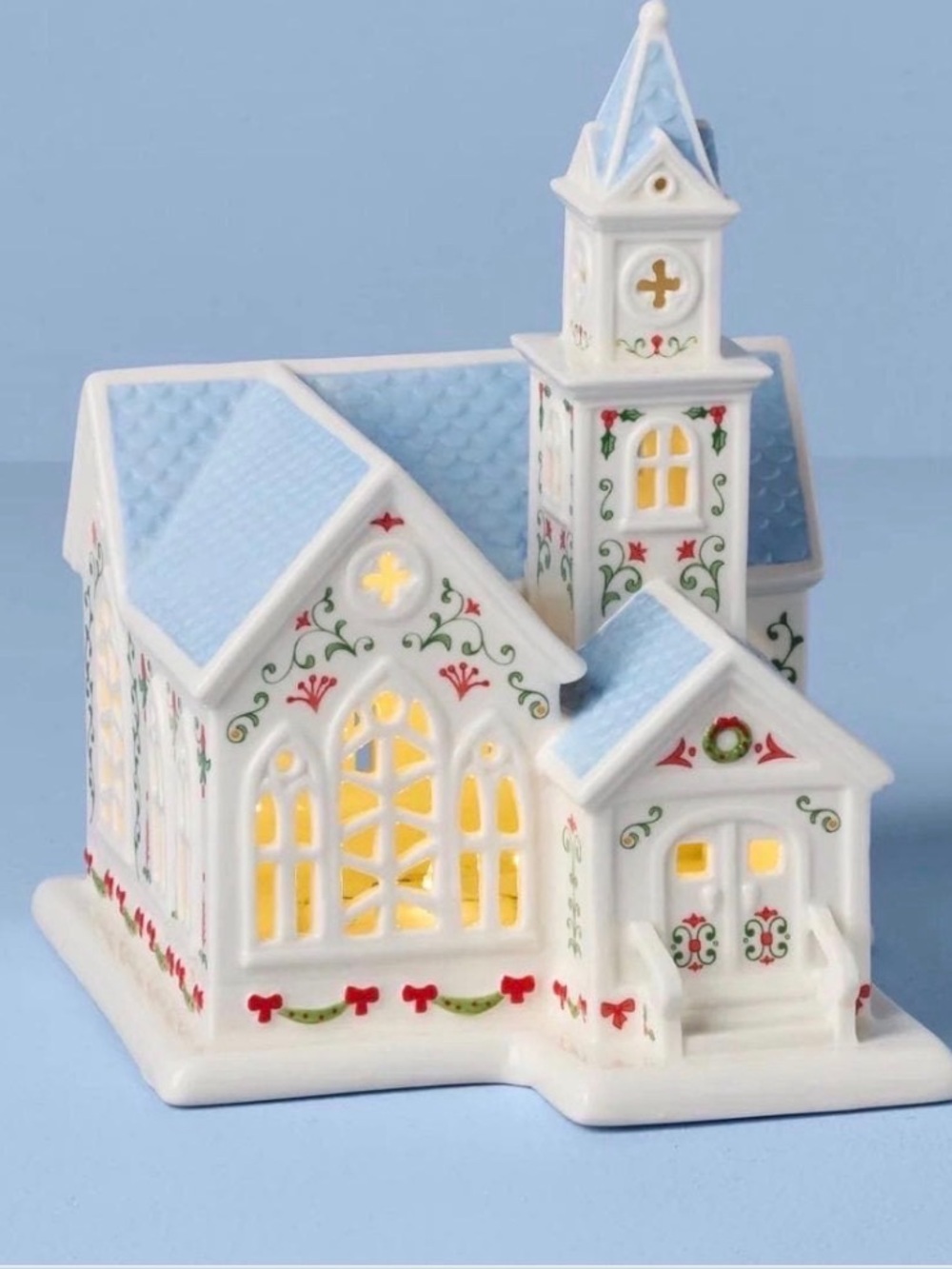 Lenox Village Holiday Lit Christmas Church 2025